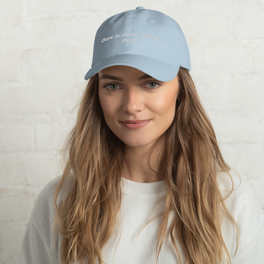 Dare to dream, unisex cap