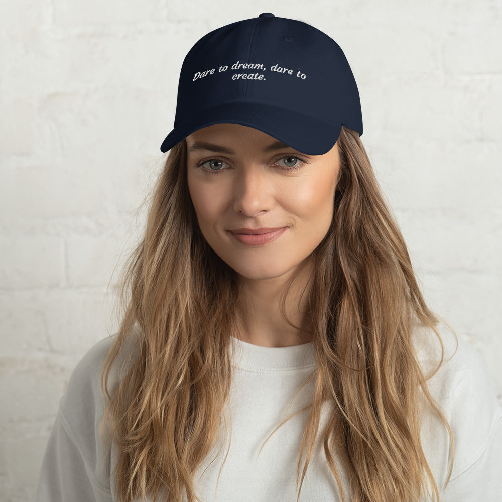 Dare to dream, unisex cap