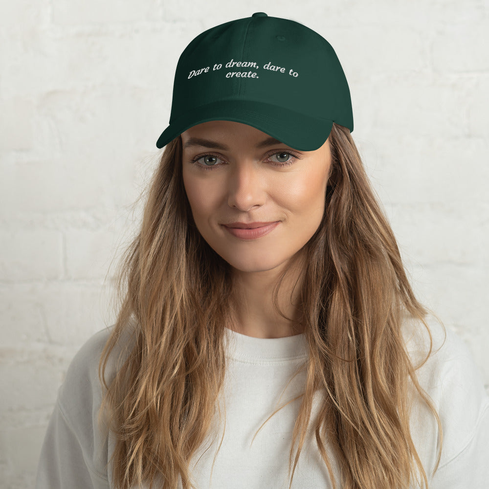 Dare to dream, unisex cap