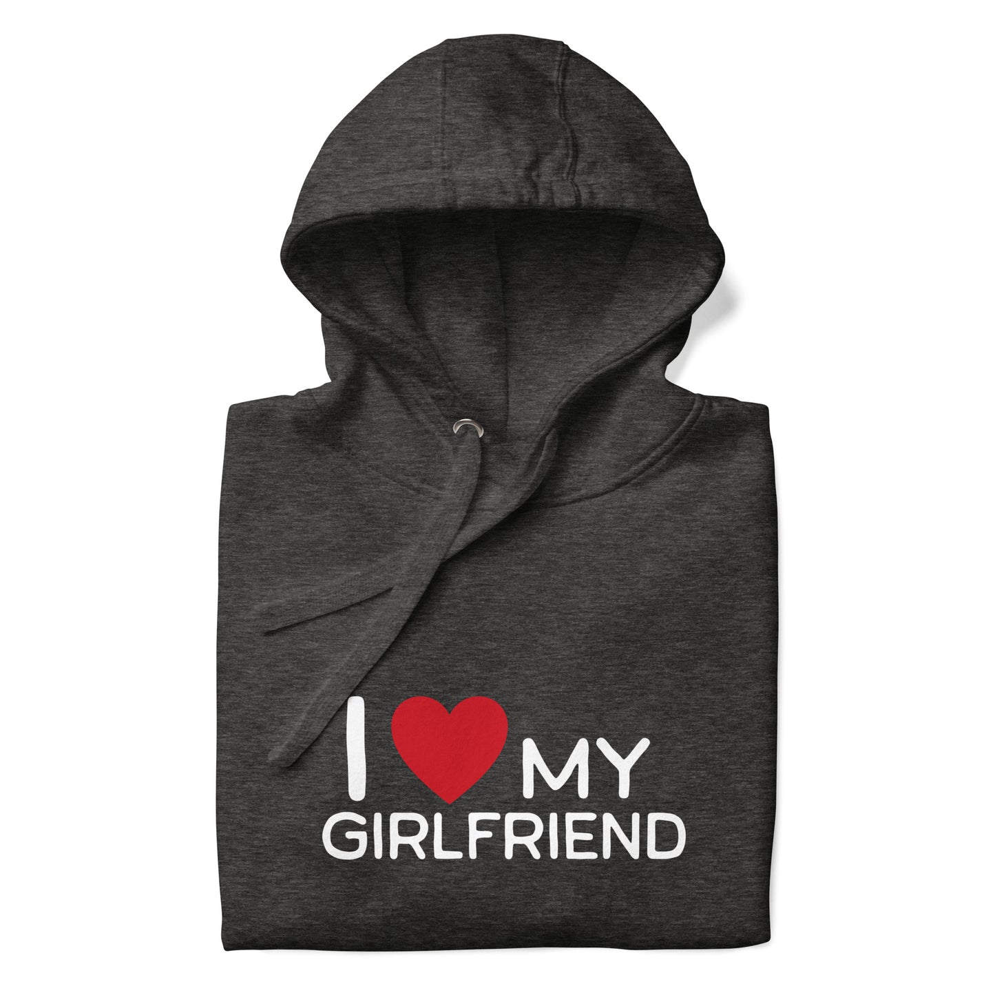 I heart my girlfriend Unisex Hoodie