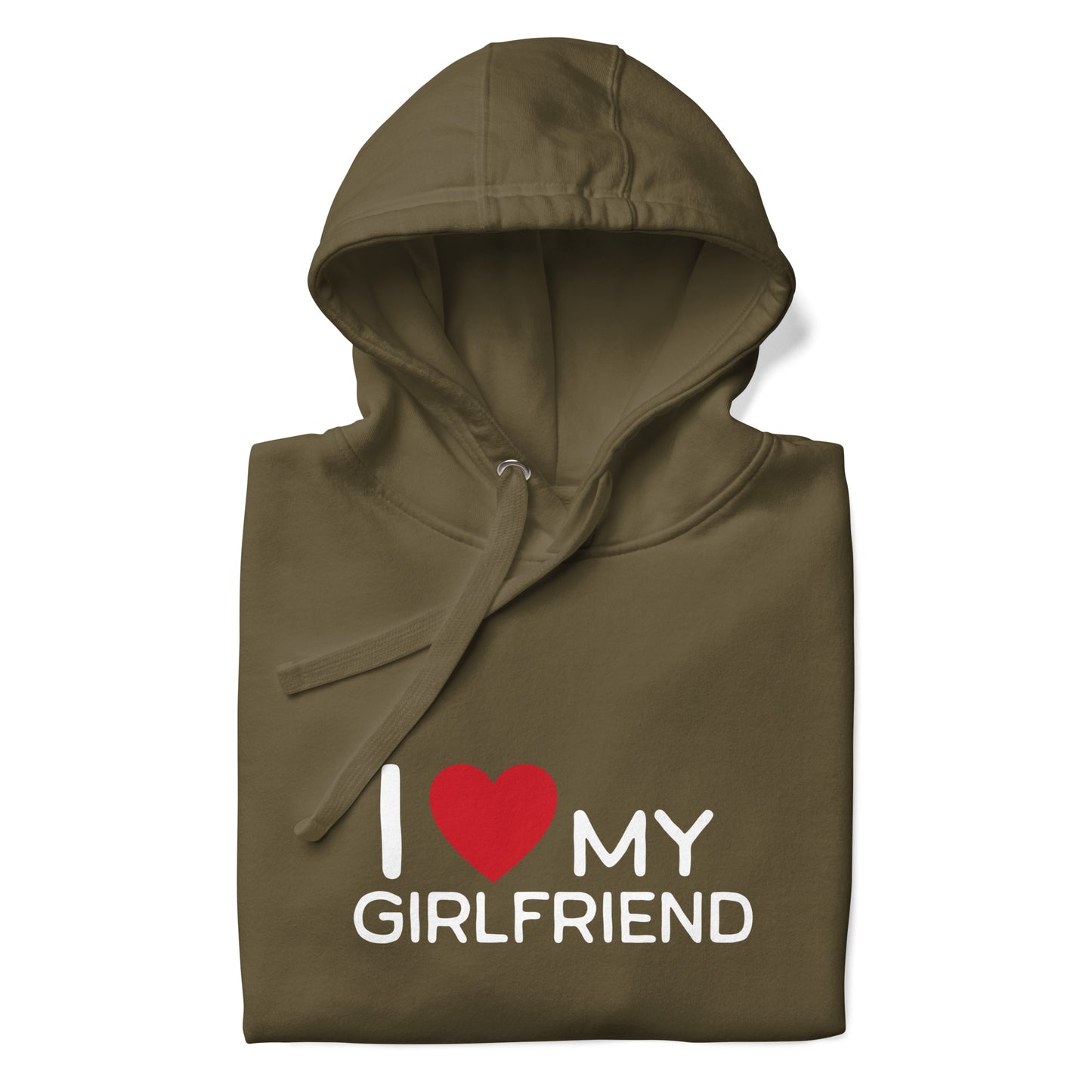 I heart my girlfriend Unisex Hoodie