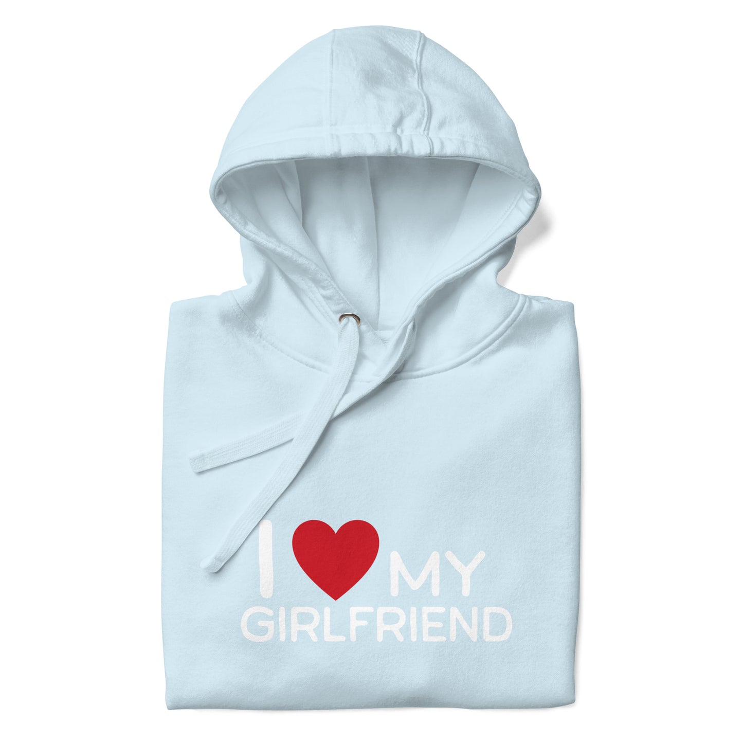 I heart my girlfriend Unisex Hoodie