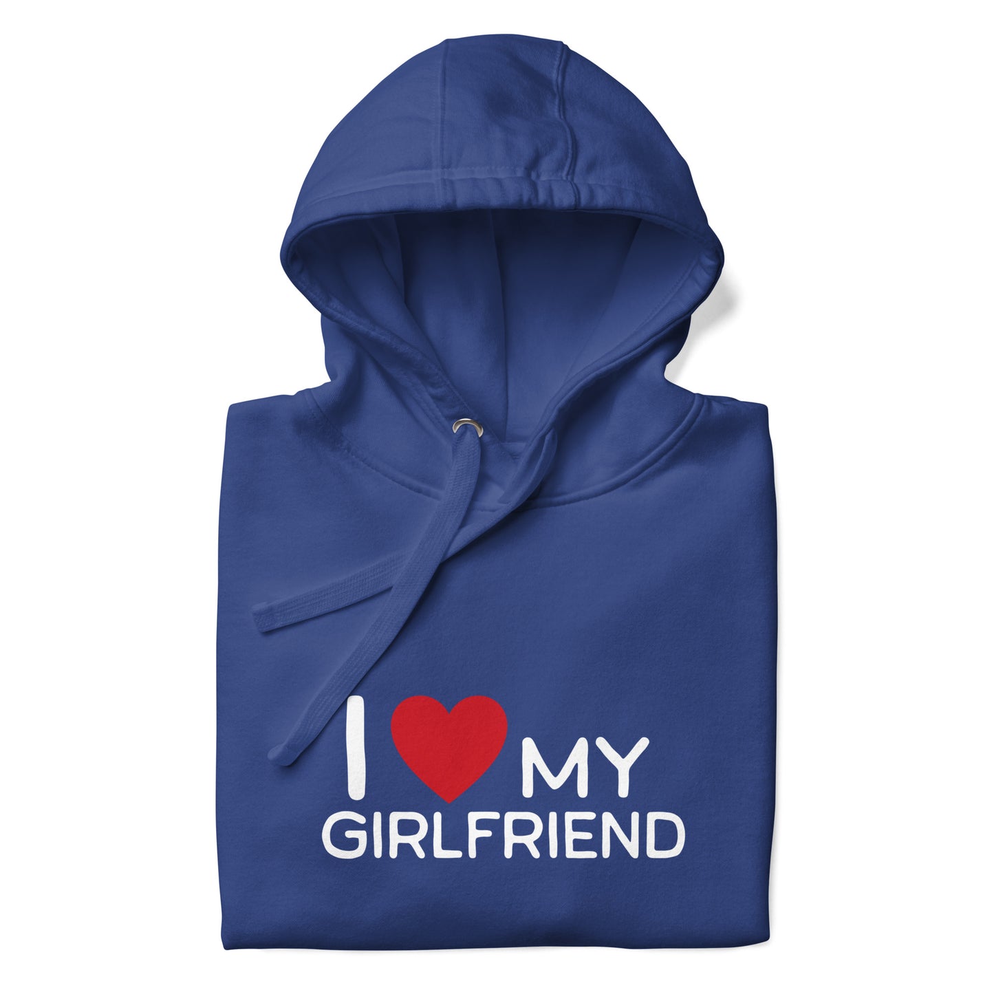 I heart my girlfriend Unisex Hoodie